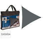 Vela-Triangulo-36x36x36-cm-Gris-Oscuro-0