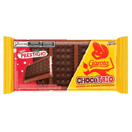 Chocolate NESTLÉ Choco Trío Prestigio 90 g