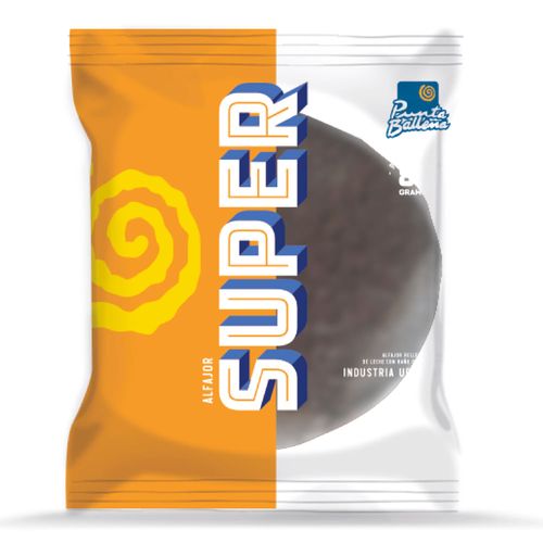 Alfajor PUNTA BALLENA súper choco 80 g