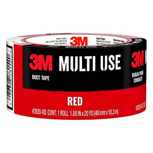 Cinta Ducto Multiuso Roja 48 mm x 18.2 m