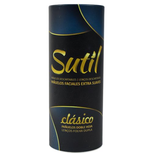 Pañuelo Facial SUTIL Tubo 50 un.