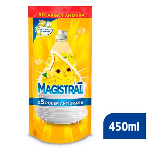 Deter Lavavajilla MAGISTRAL Ultra Limón 450 cc