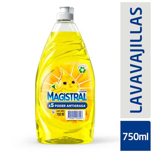Deter Lavavajilla MAGISTRAL Ultra Limón 750 cc