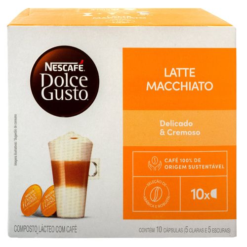 Café NESCAFÉ Dolce Gusto Latte Macchiato x 10 un.