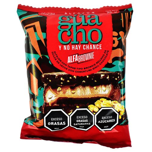 Alfajor Brownie GÜACHO 70 g