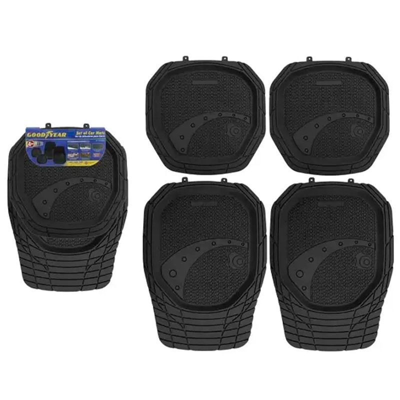Alfombra-para-Auto-Negra-GOODYEAR-4-Piezas-0