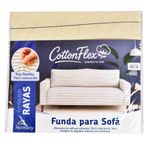 Funda-de-Sofa-2-Cuerpos-Cotton-Flex-Rayas-Beige-0