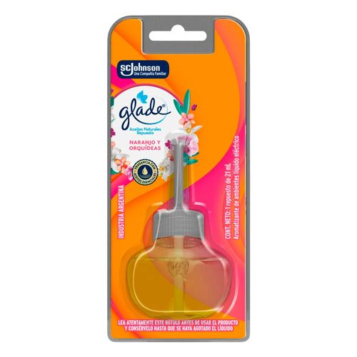 Desodorante de Ambiente GLADE Aceite Naranjo y Orquídeas