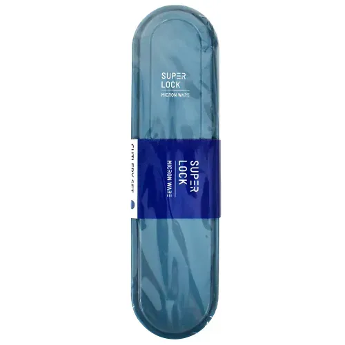 Cubiertos y Palillos con Estuche SUPERLOCK Verde