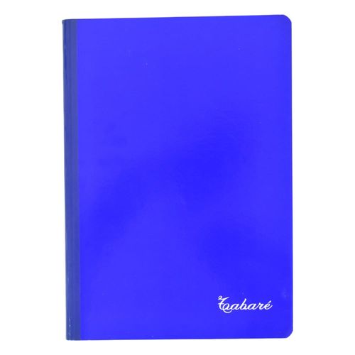 Cuadernola cosida TABARÉ 100 hojas tapa dura azul