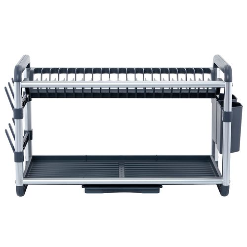 Escurridor 2 Pisos en Aluminio 60,9 x 26,7 x 34,2 cm