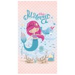 Toalla-Playera-Infantil-70-x-115-cm-Mini-Mermaid-0