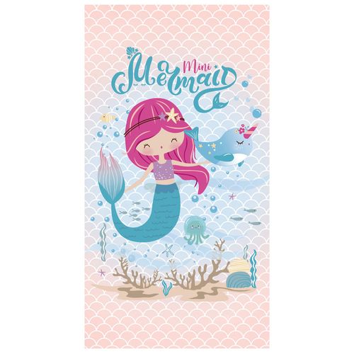 Toalla Playera Infantil 70 x 115 cm Mini Mermaid