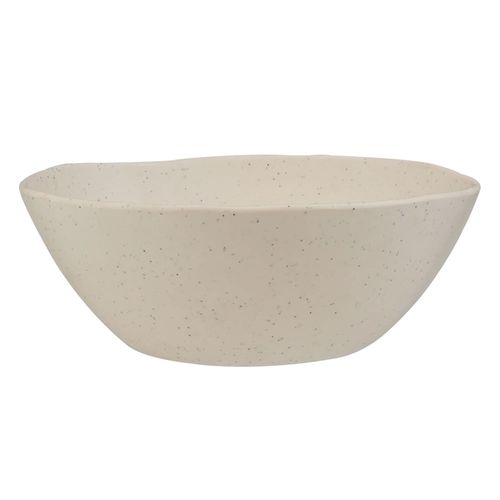 Bowl en Melamina 19,5 x 7,3 cm Color Crema Mate