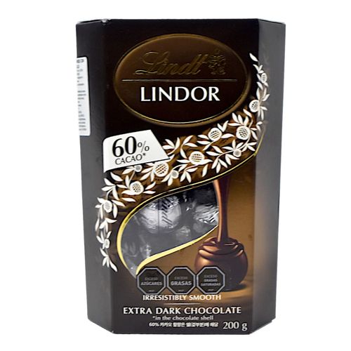 Bombones LINDT Lindor Chocolate Amargo 200 g
