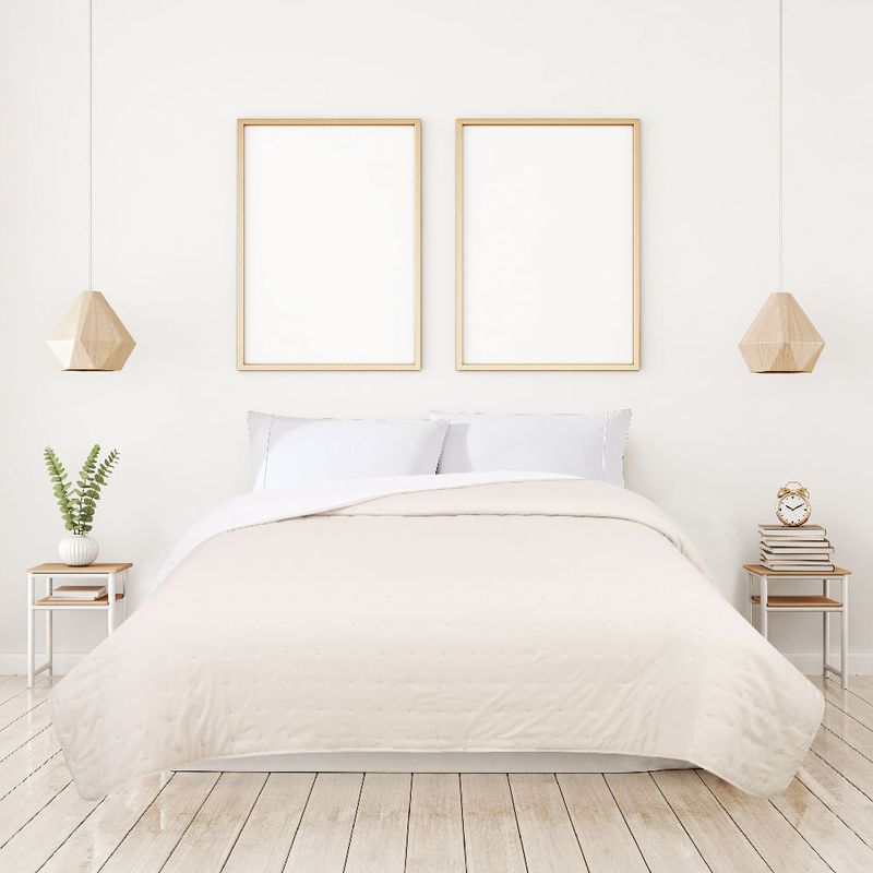 Cubrecama-HOME-1-Plaza-150x230-cm-Microfibra-Beige-Natural-0