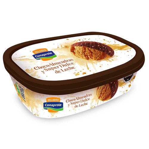Helado Chocolate y Almendras Súper ddl CONAPROLE 1 L