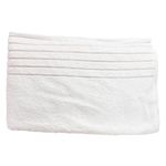 Toalla-Gigante-86-x-150-cm-Blanco-con-Franjas-Beige-0