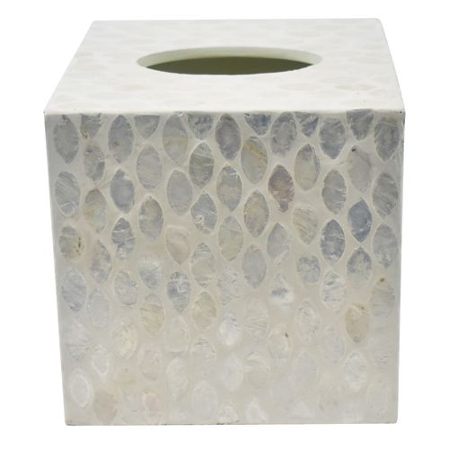 Caja Paños Descartables Rectangulares Real Nácar Blanco