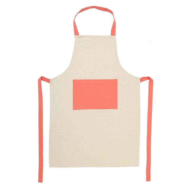 Delantal-con-Peto-60x90-cm-Beige---Salmon-0