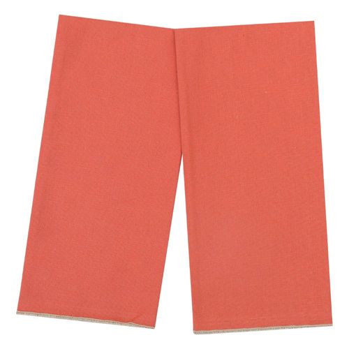 Set x 2 Repasadores 40x60 cm Salmón/Beige