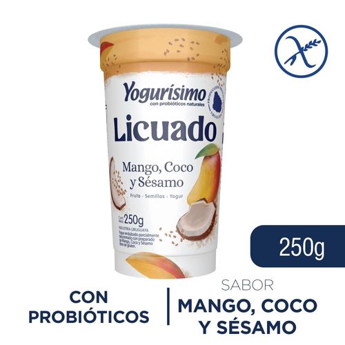 Licuado YOGURISIMO Mango y Coco 260 g