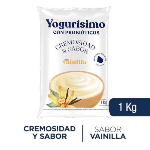 Yogur YOGURÍSIMO Selección Vainilla 1 kg