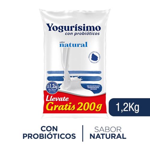 Yogur YOGURÍSIMO Natural 1.2 kg