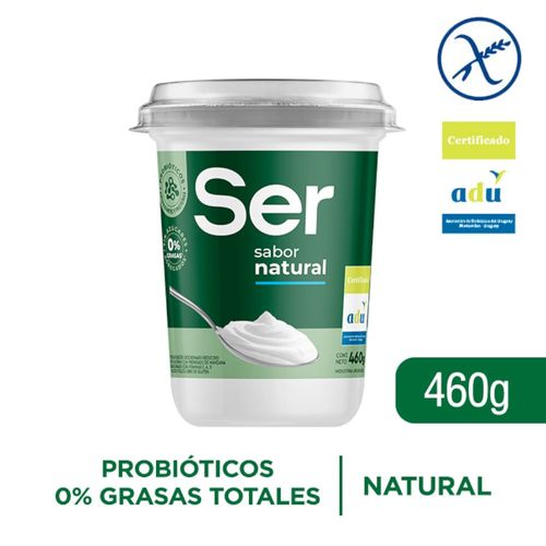 Yogur SER Cremoso Natural 460 g