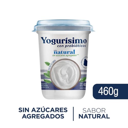 YOGURÍSMO Natural sin Azúcar 460 g