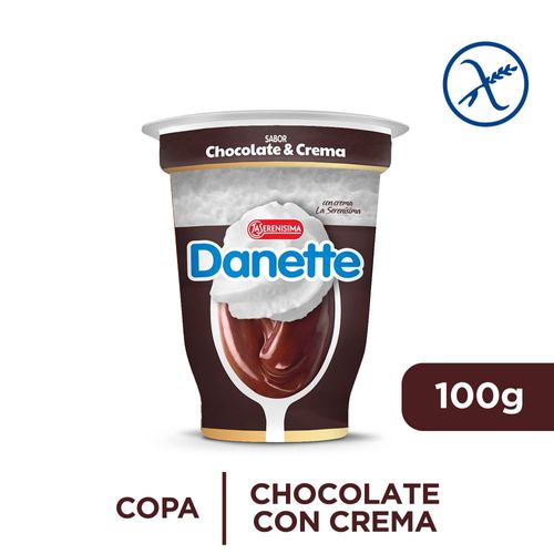 Postre DANETTE Copa chocolate con crema 100 g