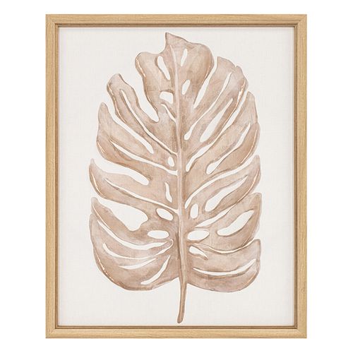 Lámina con Marco 40 x 50 cm Hoja