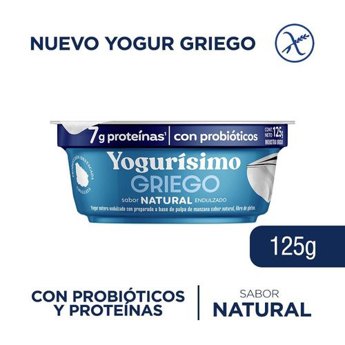 YOGURISIMO Griego Natural 125 g