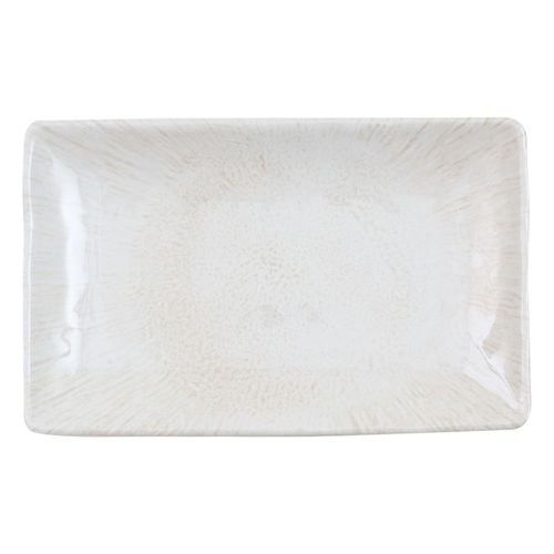 Plato en Melamina Rectangular 21,7 x 13,6 cm Diseño Aurora