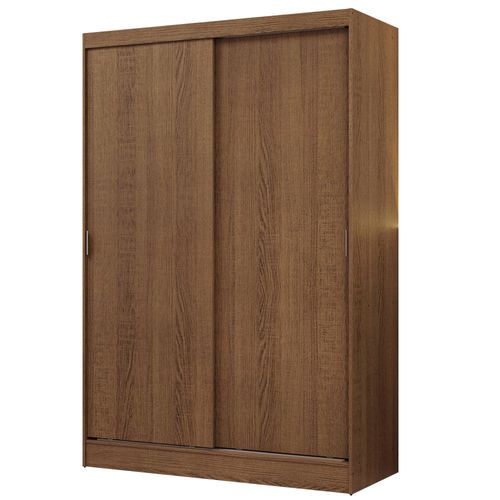 Ropero Nick 2 Puertas Corredizas 120 x 183 x 53 cm Rustico