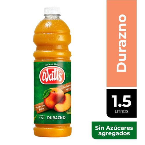 Jugo WATTS durazno 1.5 L