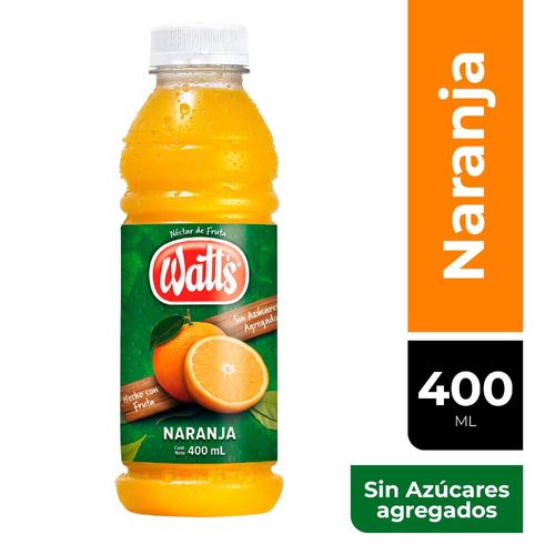 Jugo WATTS Naranja 400 ml