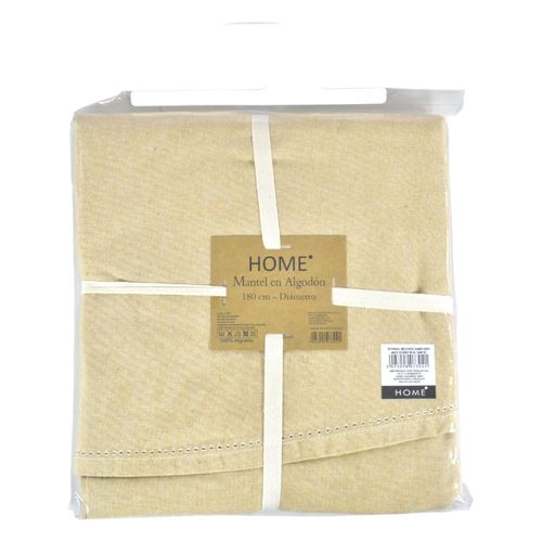 Mantel redondo 180Cm beige chambry