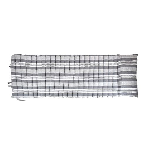 Colchón Playero Gris Rayado 60 x 170 cm gris
