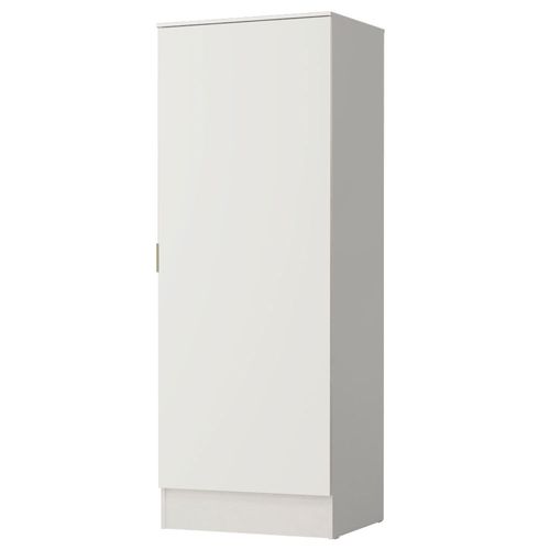 Zapatera alta 1 puerta 60 x 128 x 40 cm Blanca