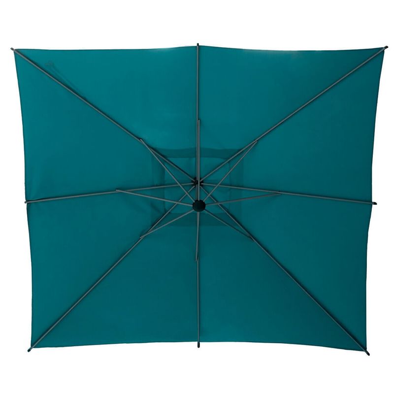 Sombrilla-de-Jardin-Cuadrada-25x25-m-Turquesa-3