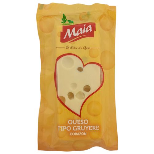 Queso gruyere corazón MAIA 200 g