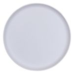 Plato-Llano-en-Melamina-27-cm-Diseño-Blanco-0