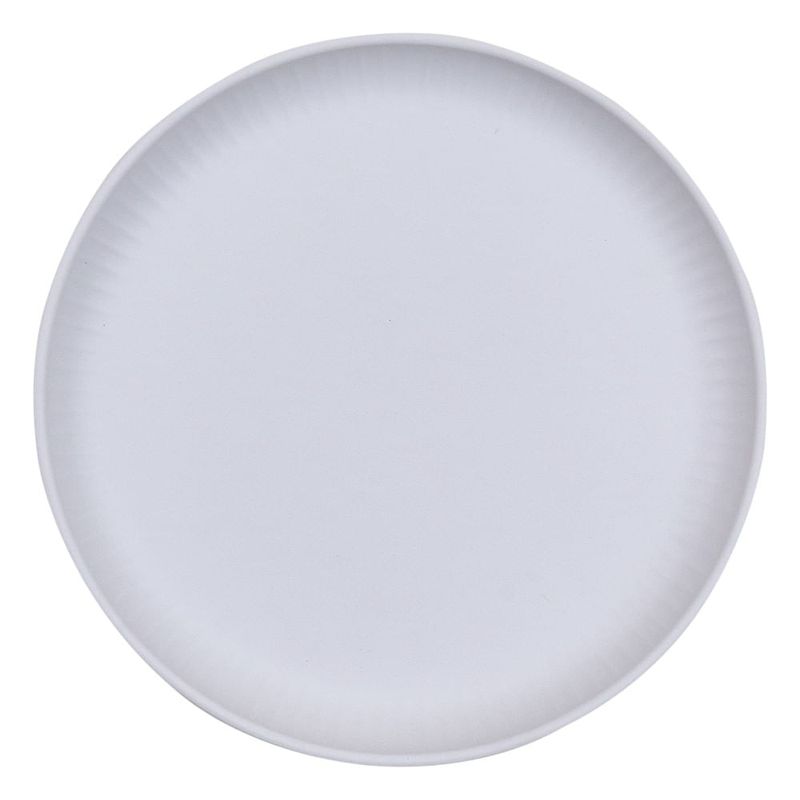 Plato-para-Postre-en-Melamina-21-cm-Diseño-Ribs-Blanco-0
