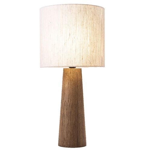 Lámpara de mesa en madera 28 x 57 cm