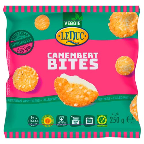 Bocaditos de Queso Camembert LEDUC 250 g