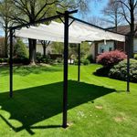 Pergola-con-Techo-Retractil-3x4-m-Natural-0