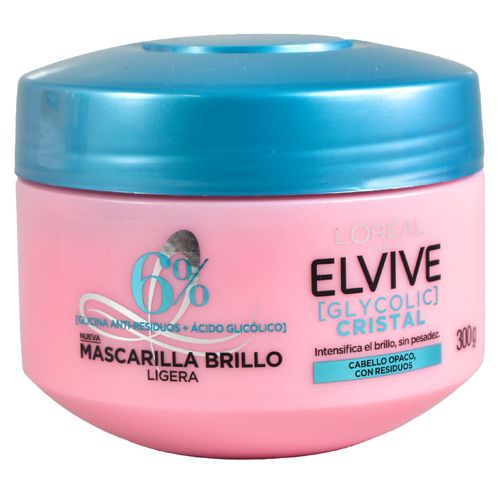 Mascarilla ELVIVE Glycolic Crystal 300 g