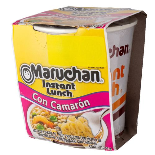 Sopa MARUCHAN sabor camarón 64 g