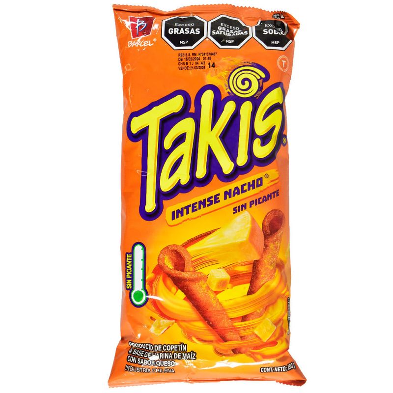 Snack-TAKIS-Intense-Nacho-sin-Picante-190-g-0